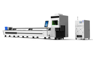 3KW Tube laser cutting machine with 350mm Chuck 7m Length 
