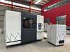  Enclosed Fiber Laser Cutting Machine with Exchange Working Table for Metal Cutting