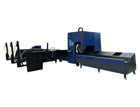 Mesin pemotongan paip laser tiub logam industri untuk tembaga aluminium keluli tahan karat