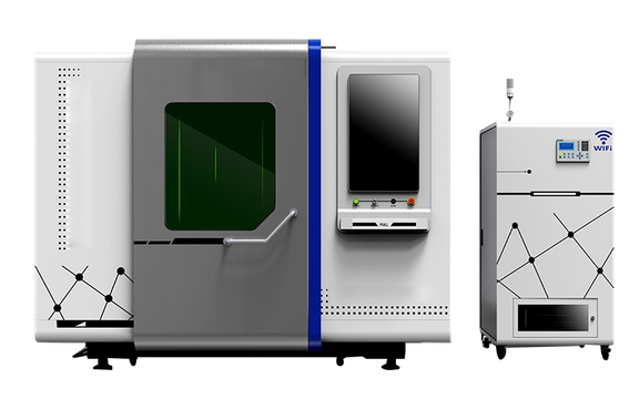 3015-3KW Fiber Laser Cutting Machine with Enclosed Exchange Table 