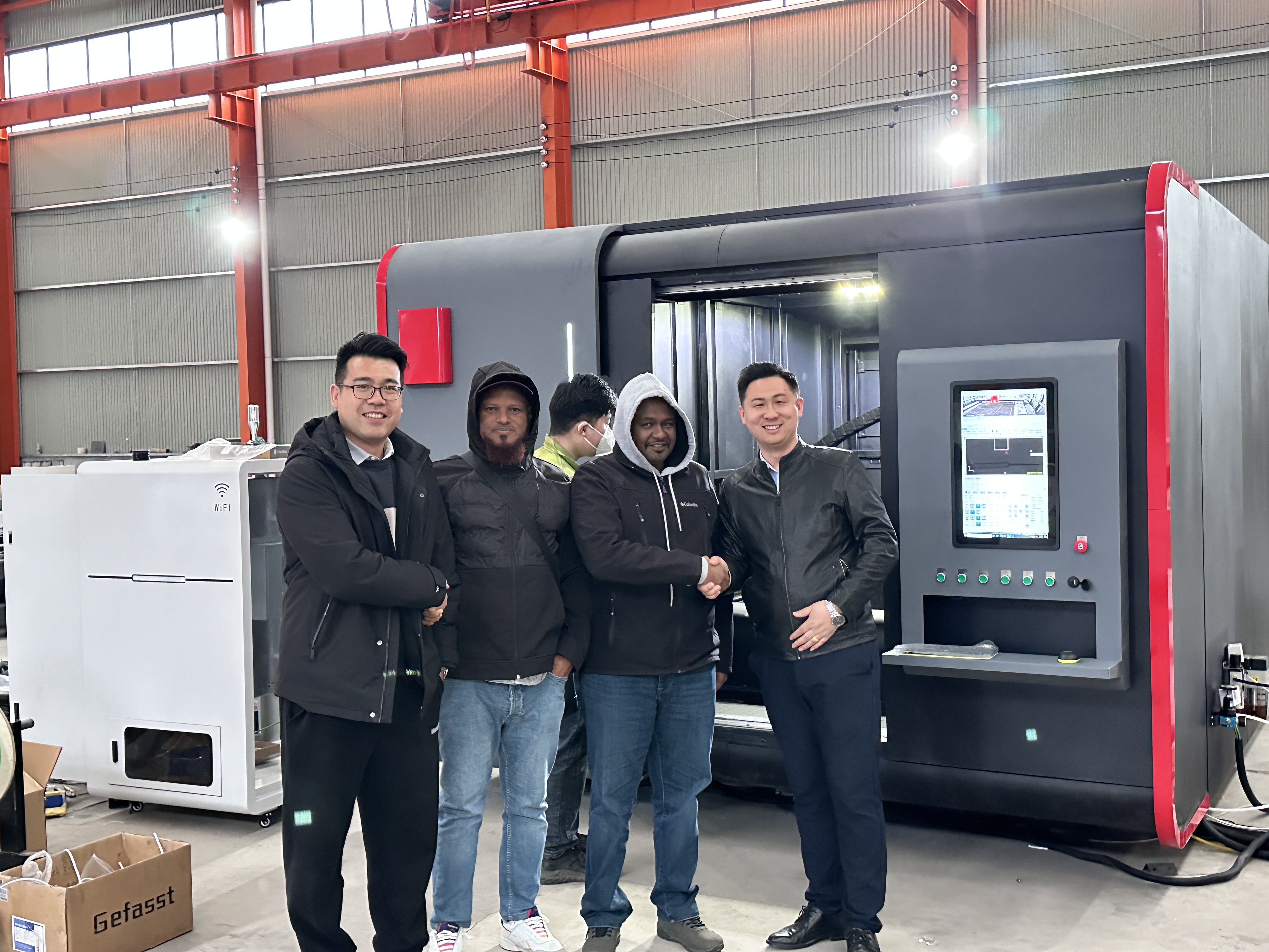 Sudan Customer’s Factory Machine Inspection